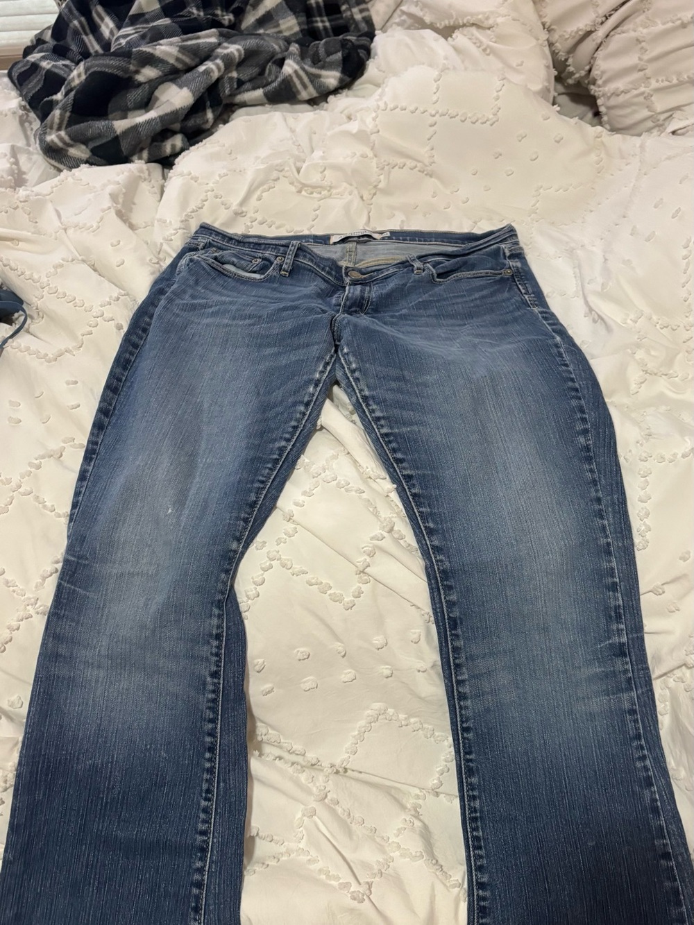 Abercrombie & Fitch Medium Blue Bootcut Jeans